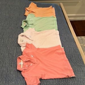 The Beaufort Bonnet Company, set of 4, 3T Prim and Proper Polo